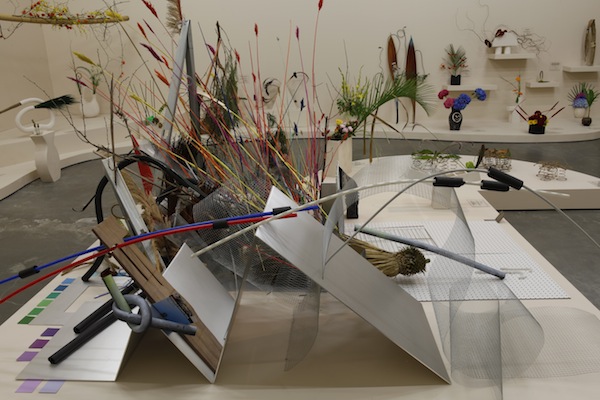 Camille Henrot, “The Order of Things,” Michel Foucault, 2014, installation view. COURTESY NEW MUSEUM, NEW YORK. PHOTO: BENOIT PAILLEY.